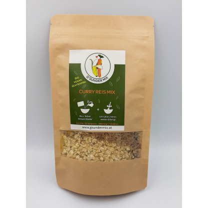 Curry Reis Mix Verpackung von vorne