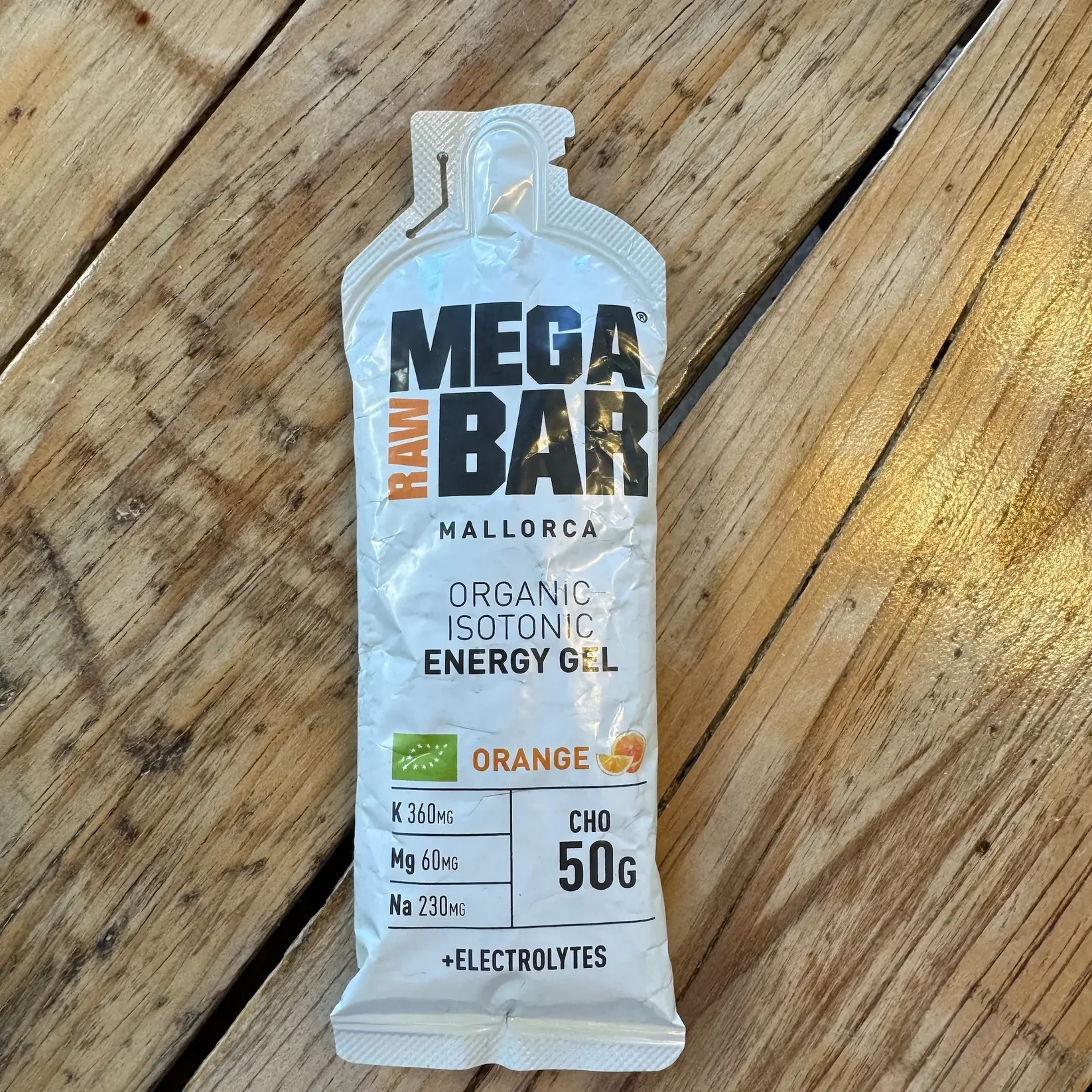 MegaRawBar Energiegel verschiedene Sorten